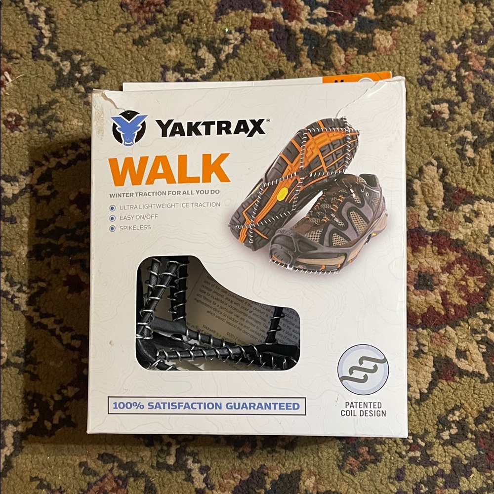 Yaktrax Walk Traction Cleats - Black